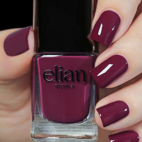 Лак для ногтей Elian Russia Nail Lacquer, №-650-Royal plum, 11 мл