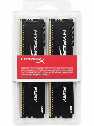 Оперативная память HyperX Fury Black HX432C16FB3K2/16 | DDR4 | 2x8 GB | 3200 MHz , sotib olish