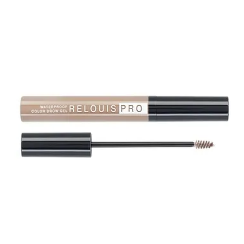 Гель для бровей Relouis водостойкий оттеночный PRO Waterproof Color Brow Gel, №-01-Blonde