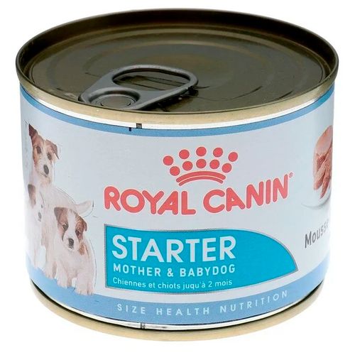 Консервированный корм для щенков и кормящих собак Royal Canin Starter Mousse Мусс, 195 гр, купить недорого