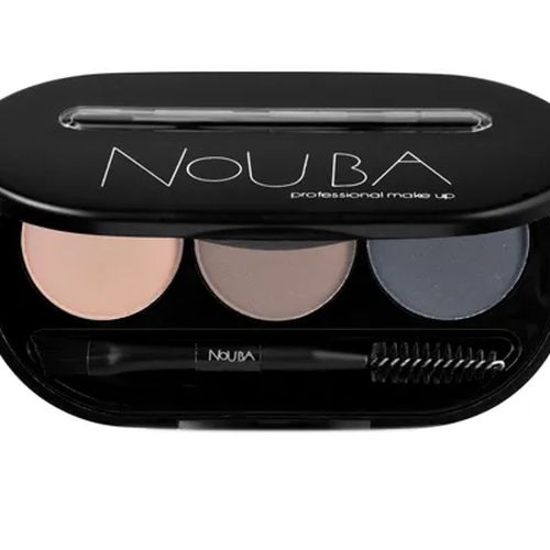 Тени для бровей NoUBA Eyebrow Powder Kit, 3 цвета, купить недорого