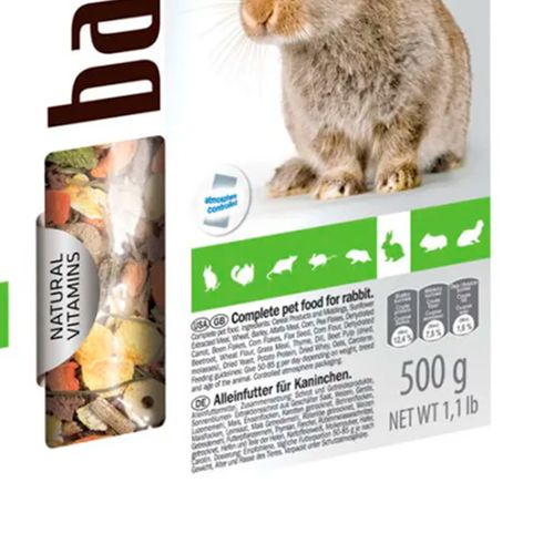 Сухой корм для кроликов Lolo Pets Basic For Rabbit, 500 гр, купить недорого