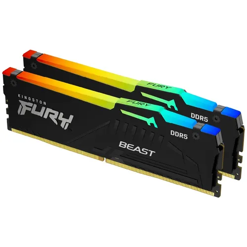 Оперативная память Kingston RGB Fury | DDR5 | 2x32 GB | 6000 MHz, фото