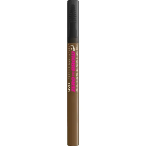 Стойкий гель для бровей Nyx Professional Makeup Zero To Brow, №-07-Черный, купить недорого