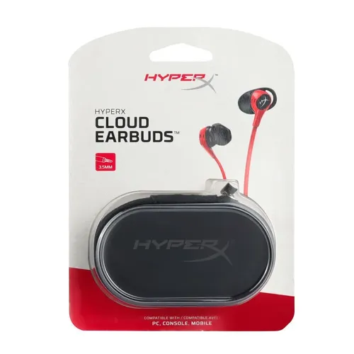 Наушники HyperX Cloud Earbuds, Красный, sotib olish