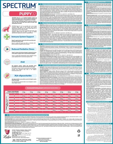 Сухой корм для средних и крупных пород собак Spectrum Sensitive 26 с ягнёнком и рисом, 3 кг, в Узбекистане