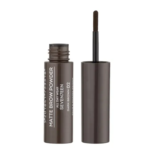 Тени-пудра для бровей с матовым эффектом Seventeen Matte Brow Powder All Day Wear, №-04-Каштановый, купить недорого