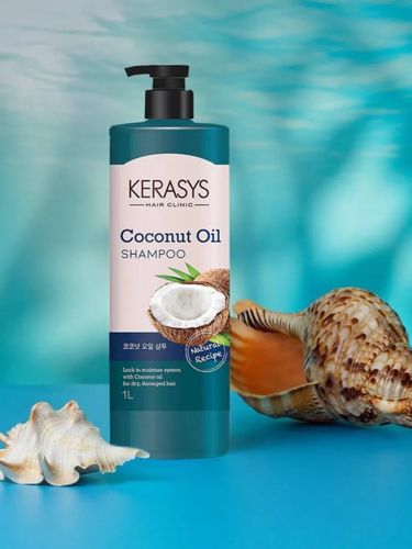 Шампунь Kerasys Hair Clinic Coconut Oil, 1000 мл, купить недорого