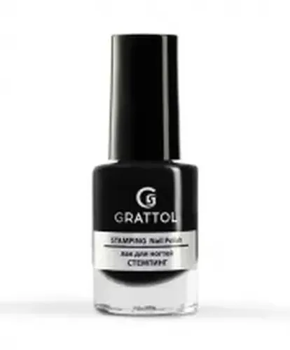 Лак для стемпинга ногтей Grattol Nail Polish Stamping