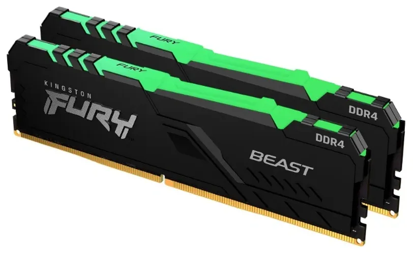 Оперативная память Kingston RGB Fury | DDR4 | 2x32 GB | 3600 MHz, купить недорого