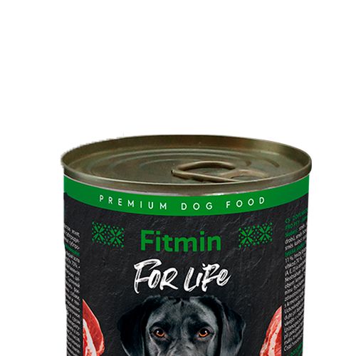 Влажный корм для собак Fitmin For Life Dog Tin Lamb с ягненком, 800 гр