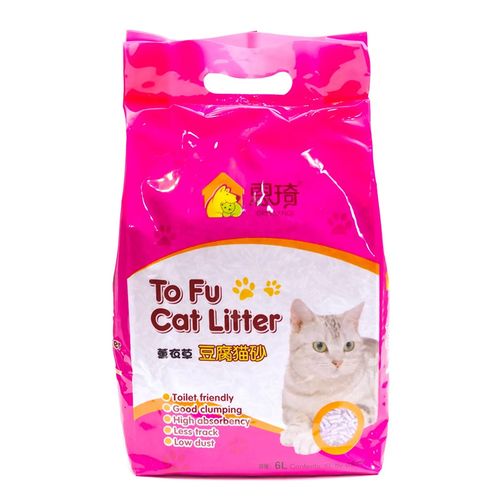 Наполнитель Petpet Tofu Cat Litter с ароматом лаванды, 2.5 кг