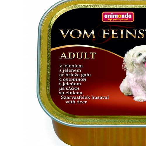 Влажный корм для собак Animonda Von Feinsten Dog Adult with Deer с олениной, 150 гр