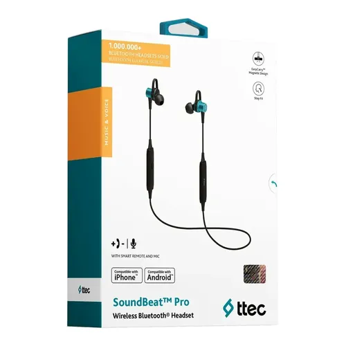 Внутриканальные наушники ttec 2KM113TZ SoundBeat Pro, купить недорого