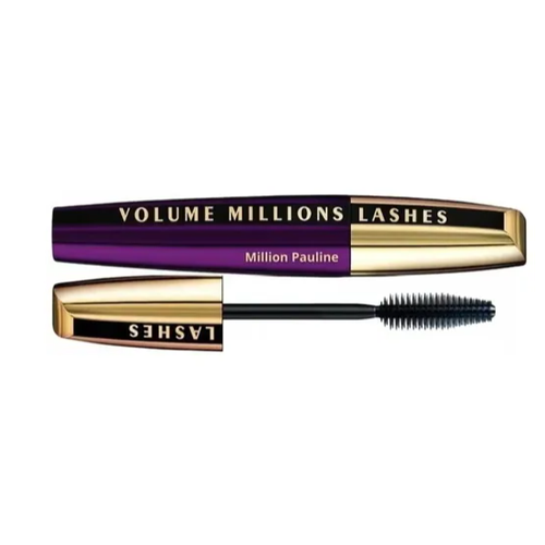 Тушь для ресниц L'Oréal volume million lashes million pauline, №-01-Черный