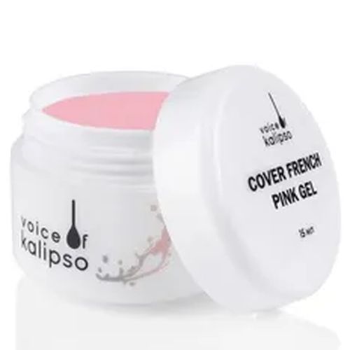 Гель для наращивания французский розовый Cover French Pink Gel, 15 мл