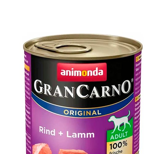 Консервированный корм для собак Animonda GrandCarno Adult Beef and Lamb с говядиной и бараниной, 400 гр, купить недорого