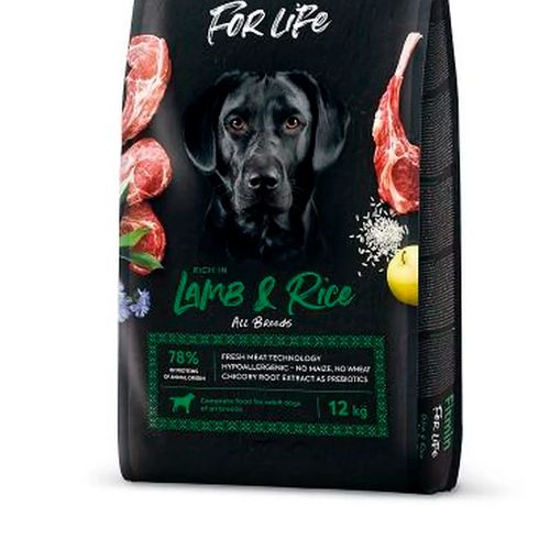 Сухой корм для собак крупных пород Fitmin dog For Life Lamb & Rice с ягненком и рисом, 12 кг, в Узбекистане