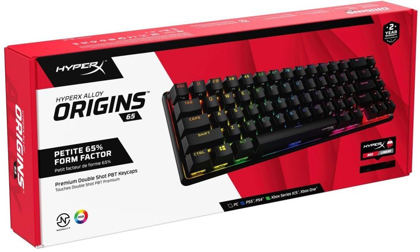 Игровая клавиатура HyperX Alloy Origins 65 HyperX Linear Red, arzon