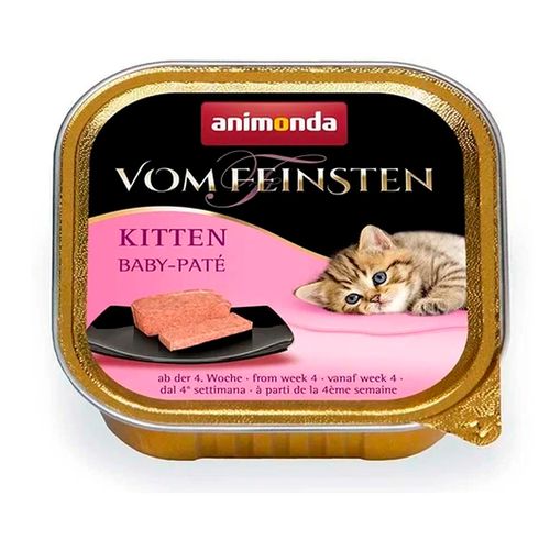 Влажный корм для котят Animonda Vom Feinsten Cat Kitten Baby Pate, 100 гр