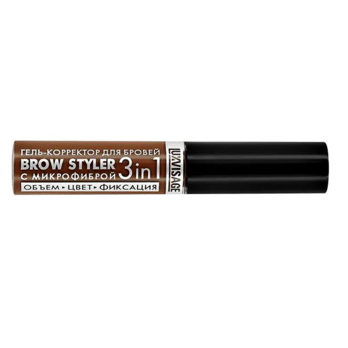 Гель-корректор для бровей LUXVISAGE Brow styler, №-2-Капучино