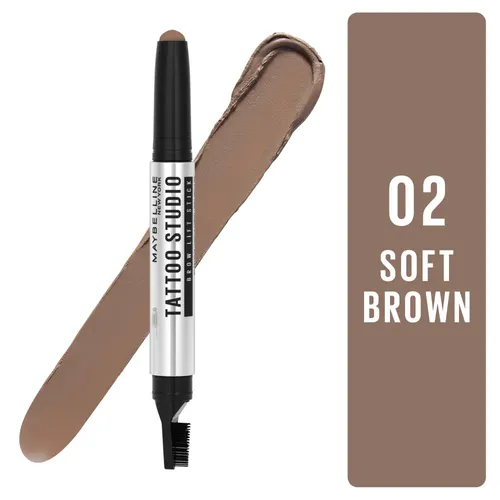 Qosh qalam Maybelline laminatsiya effekti bilan Tattoo Brow Lift, №-02 Och jigarrang, в Узбекистане