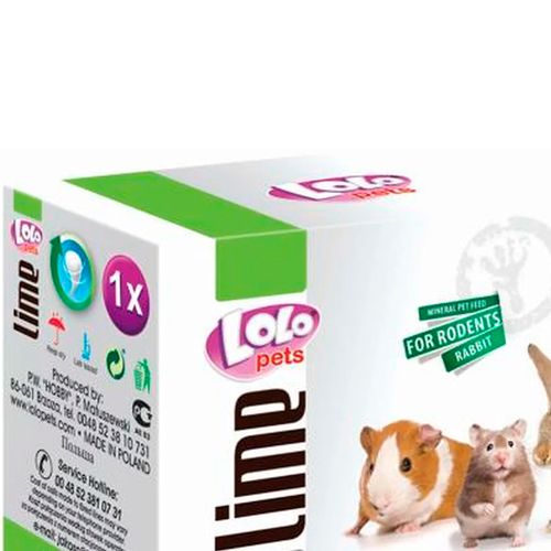 Лакомство LoLo Pets Lime Минеральный камень, 40 г, в Узбекистане