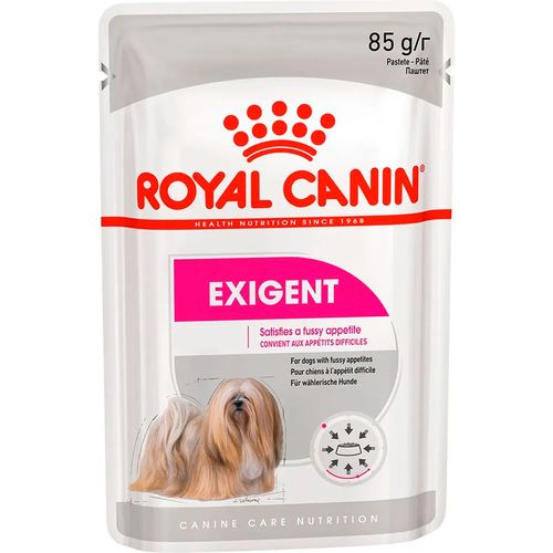 Влажный корм для собак мелких пород Royal Canin Exigent, 85 гр