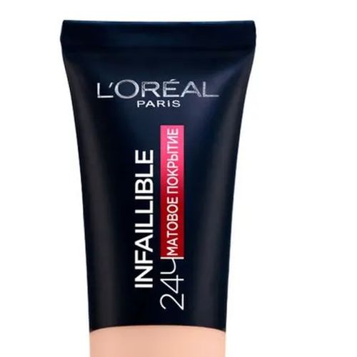 Тональный крем ультраматирующий стойкий L'Oreal Paris Infaillible, №-110 розовая ваниль, купить недорого