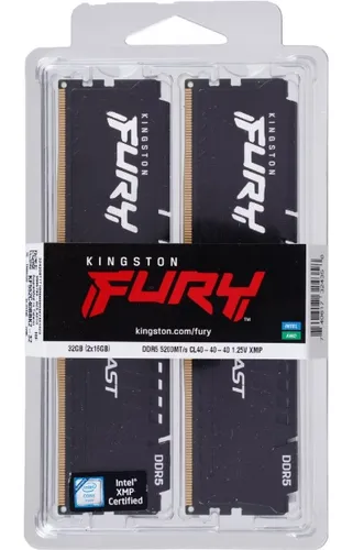 Operativ xotira Kingston Fury KF556C40BBK2-32  | DDR5 | 2x16 GB | 5600 Mhz, фото № 4