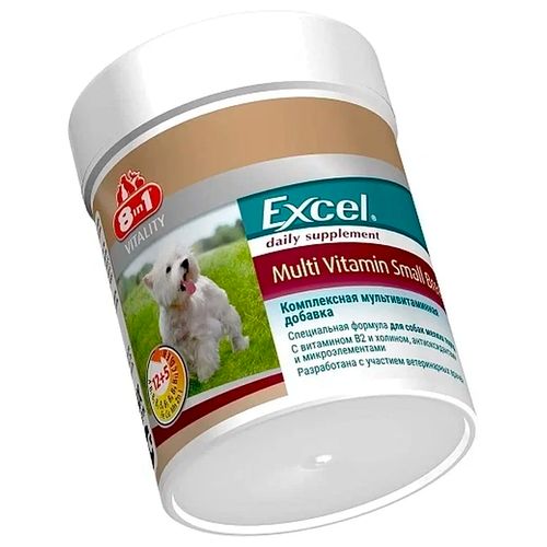 Витаминная добавка в корм 8in1 Excel Multi Vitamin Small Breed, 70 таблеток