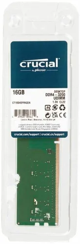 Operativ xotira Crucial | DDR4 | 1x16 GB | 3200MHz, купить недорого