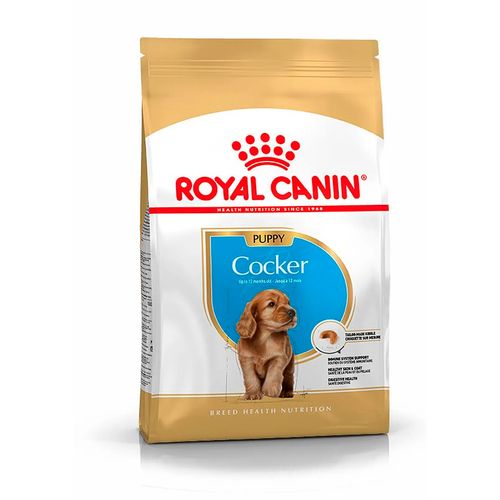 Сухой корм для щенят породы кокер-спаниель Royal Canin Cocker Puppy, 3 кг