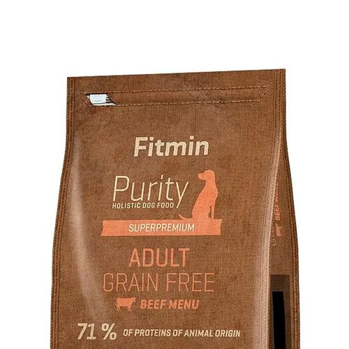 Сухой корм для собак Fitmin Dog Purity GF Adult Beef с говядиной, 12 кг