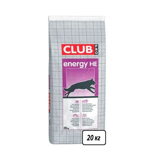 Сухой корм для активных собак Royal Canin Club HE, 20 кг