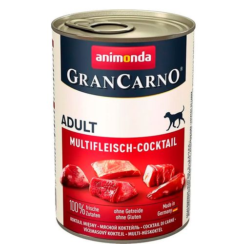 Консервированный корм для cобак Animonda GrandCarno Adult Multi Meat Cocktail Мясной коктейл, 400 гр