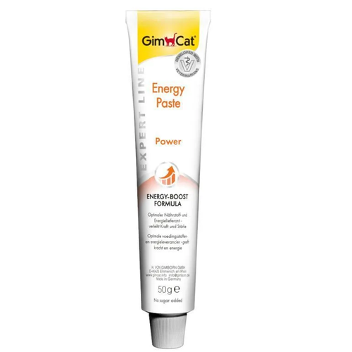 Витаминная паста GimCat Expert Line Energy Paste для энергичных кошек, 50 гр, в Узбекистане