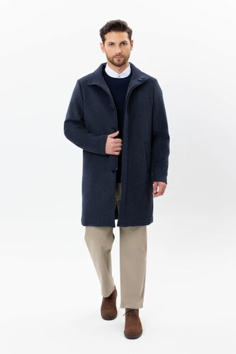 Пальто длинная длина Terra Pro AW24CR1-35-21194, Navy, O'zbekistonda