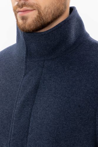 Пальто длинная длина Terra Pro AW24CR1-35-21194, Navy, в Узбекистане