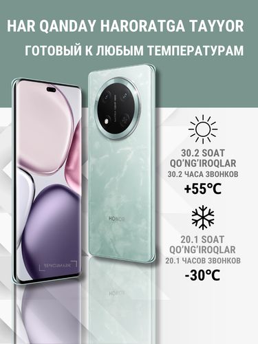 Honor X9c smartfoni, simsiz kolonka + Honor sovg‘a quti, salat, 8/256 GB, фото