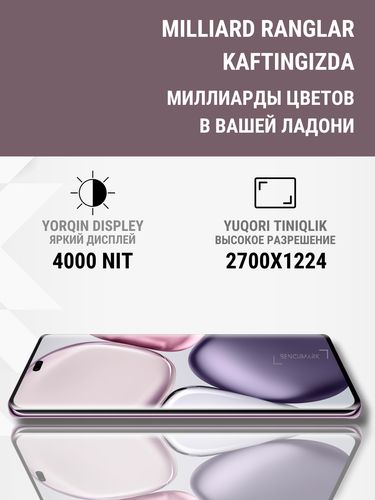 Honor X9c smartfoni, simsiz kolonkasi + Honor sovg‘a quti, Binafsha rang, 12/256 GB, купить недорого