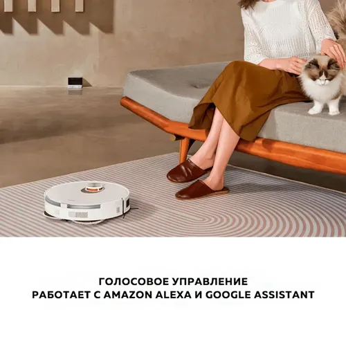 Умный робот пылесос Xiaomi Robot Vacuum S20 Plus, Белый, sotib olish