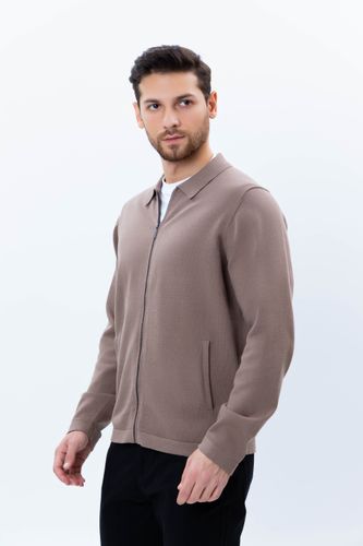 Кардиган короткая длина Terra Pro AW24CR2-33-21193, Beige, в Узбекистане