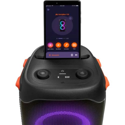 Портативная колонка JBL Partybox 110, Черный, фото