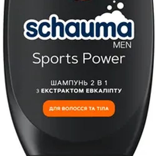 Шампунь Schauma 2in1 Sport, 400 мл, купить недорого