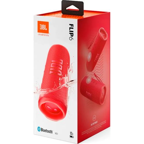 Беспроводная колонка JBL Flip 6, Красный, в Узбекистане