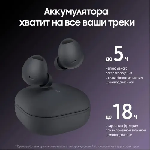 Беспроводные наушники Samsung Galaxy Buds 2 Pro, Черный, в Узбекистане