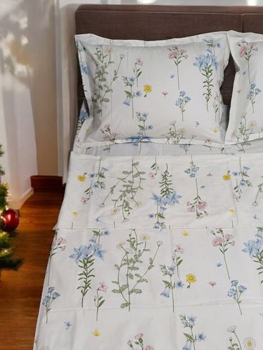 Комплект постельного белья полуторное Linens 10737, в Узбекистане