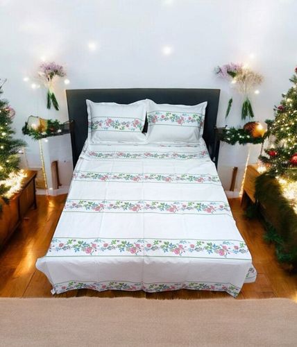 Комплект постельного белья полуторное Linens 10747, купить недорого