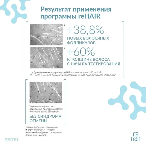 Шампунь Estel prebiotic против выпадения волос для мужчин, 250 мл, в Узбекистане